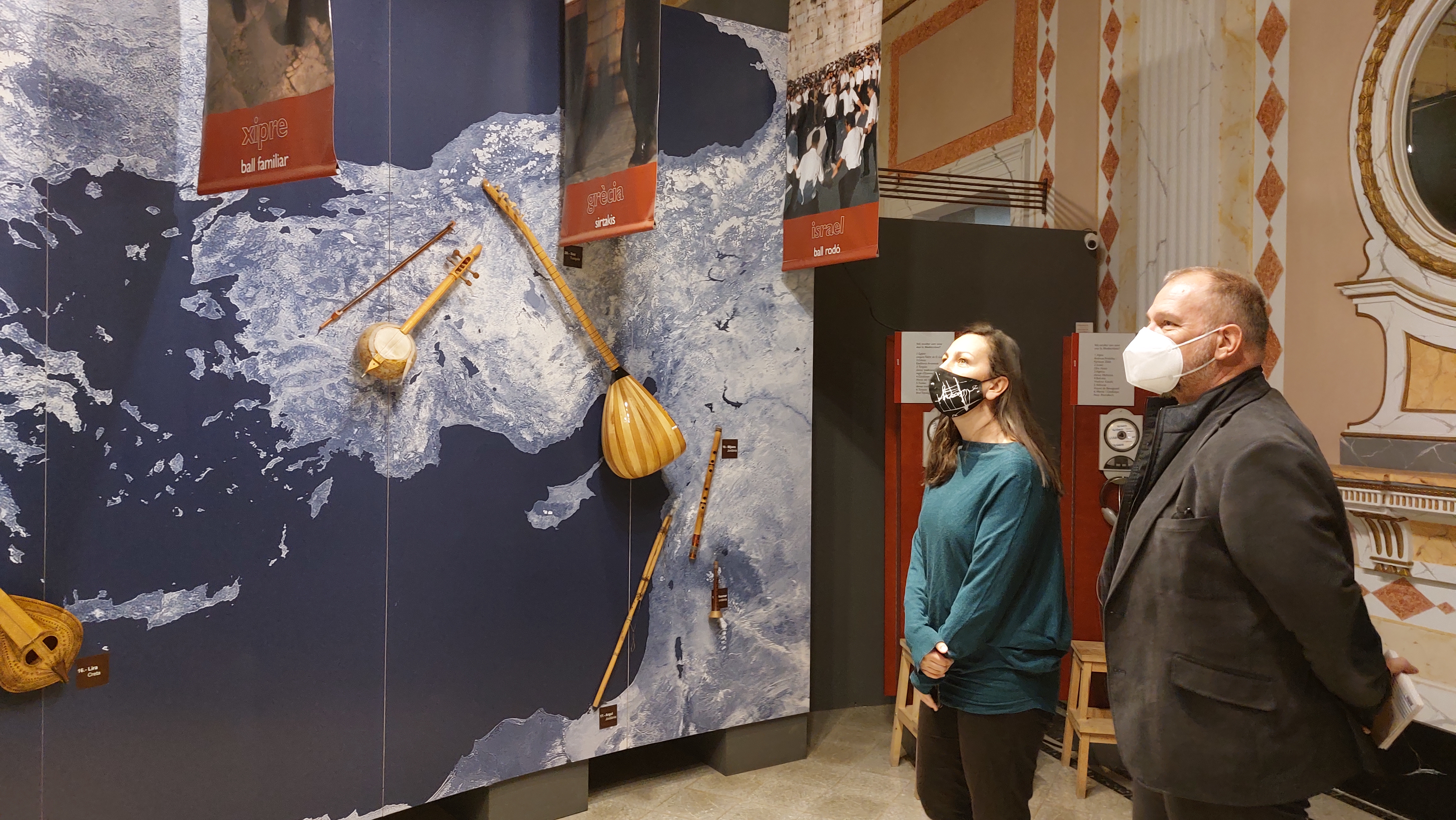 Visita al Museu de la Mediterrània de la directora del Museu d’Història de Bòsnia i Hercegovina