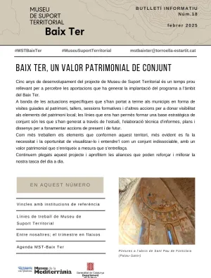 Butlletí MST - Baix Ter núm.18 | © Museu de la Mediterrània Butlletí MST - Baix Ter núm.18 | © Museu de la Mediterrània