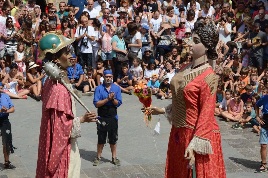 Detall gegants Torroella | © Fidel Torrent