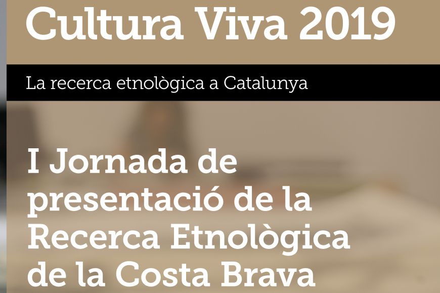 Cartell I Jornada de recerca etnològica a la Costa Brava | © Museu de la Mediterrània