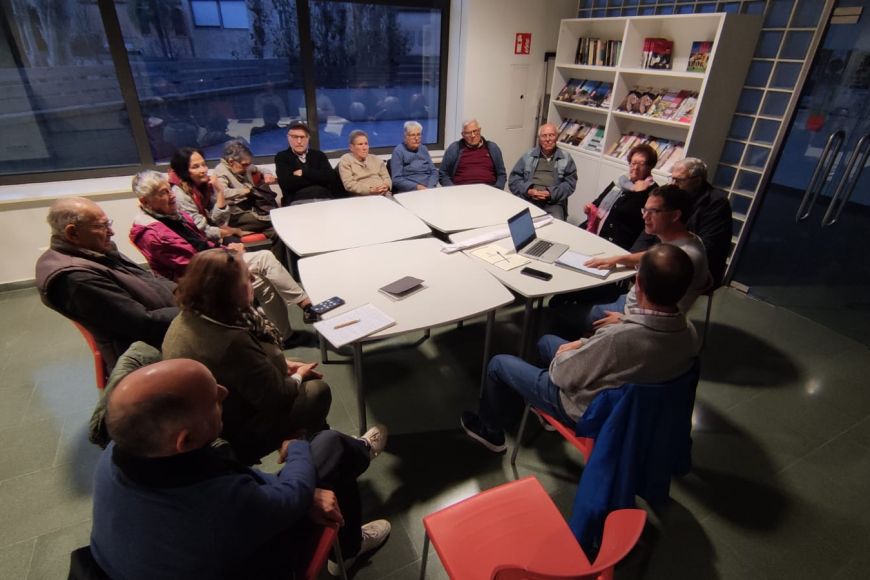Sessió de memòria local del poble de Bellcaire d'Empordà | © Museu de la Mediterrània Sessió de memòria local del poble de Bellcaire d'Empordà | © Museu de la Mediterrània