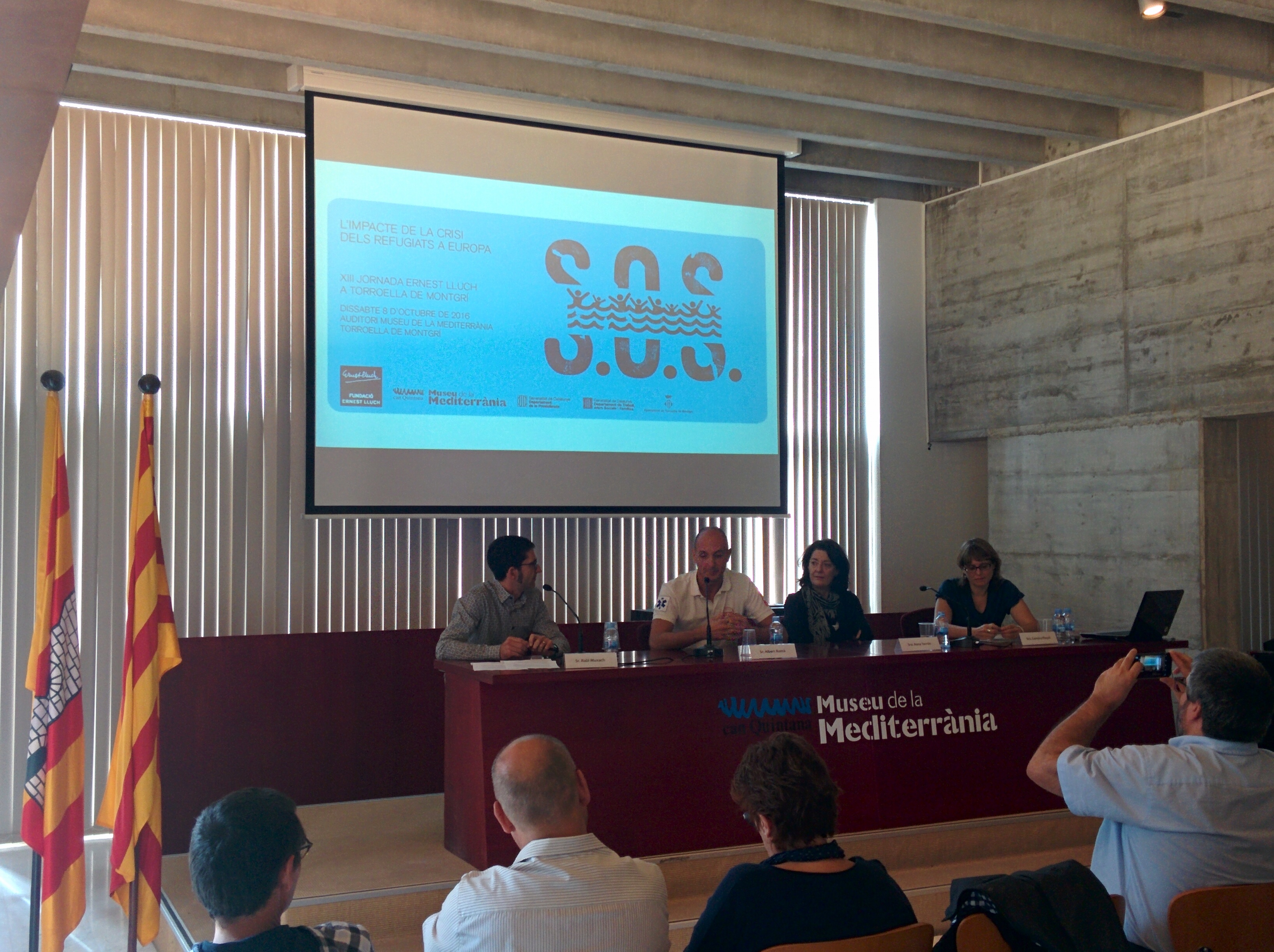 XIII Jornada Ernest Lluch - L'IMPACTE DE LA CRISI DELS REFUGIATS A EUROPA | © Museu de la Mediterrània