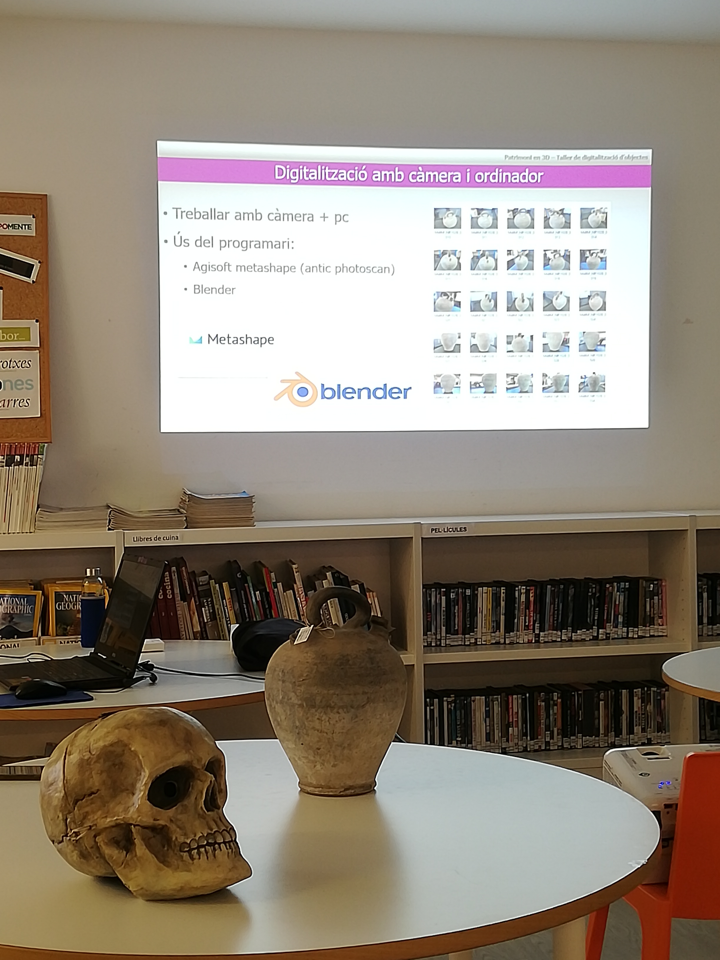 Taller Patrimoni en 3D | © Museu de la Mediterrània