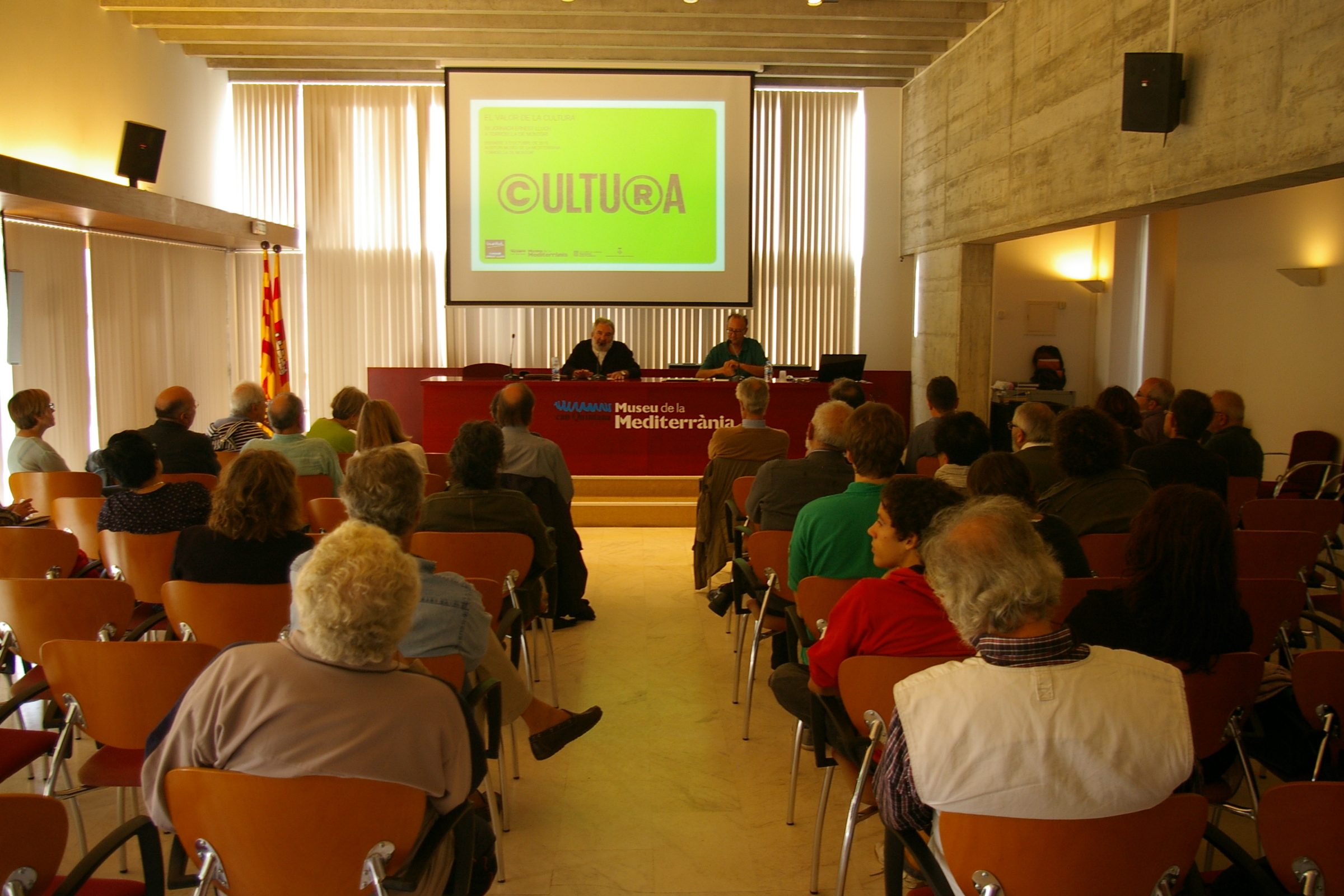 XII Jornada Ernest Lluch - EL VALOR DE LA CULTURA | © Museu de la Mediterrània