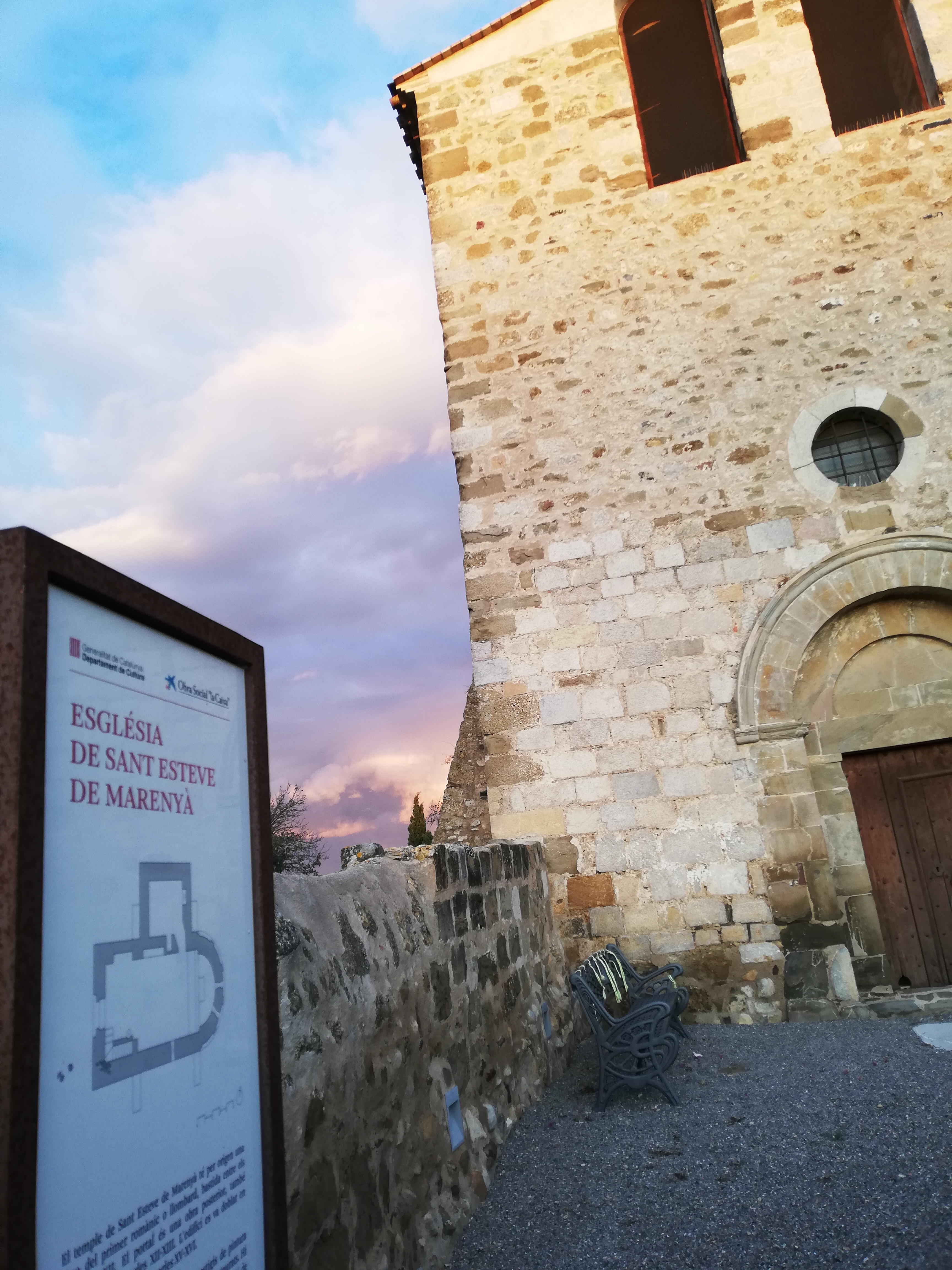 Església romànica de Sant Esteve de Marenyà | © Museu de la Mediterrània