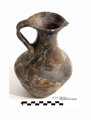 Gerra de ceràmica reduïda | © Museu de la Mediterrània