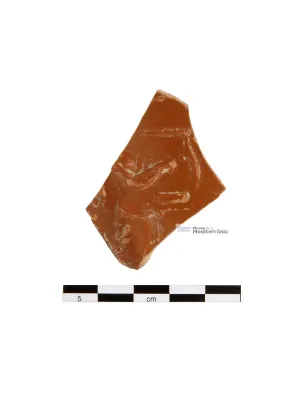 Fragment de vas de terra sigil·lada itàlica | © Museu de la Mediterrània Fragment de vas de terra sigil·lada itàlica | © Museu de la Mediterrània