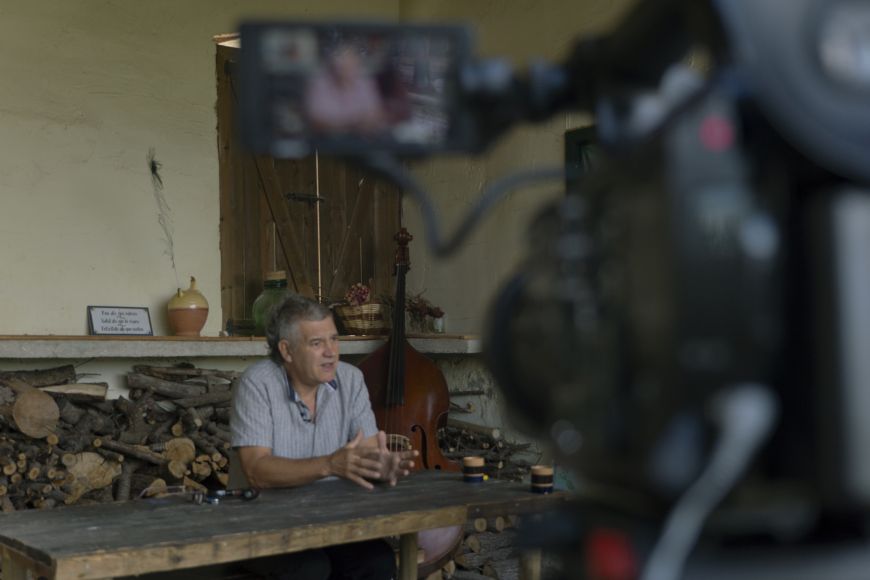 Gravació entrevista Marcel Casellas. Fer de músic 2019 | © Genlock Gravació entrevista Marcel Casellas. Fer de músic 2019 | © Genlock