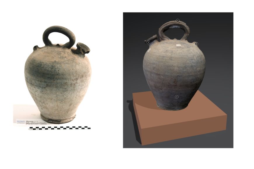 Patrimoni en 3D | © Museu de la Mediterrània Patrimoni en 3D | © Museu de la Mediterrània