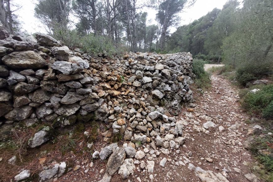 Mur pedra seca